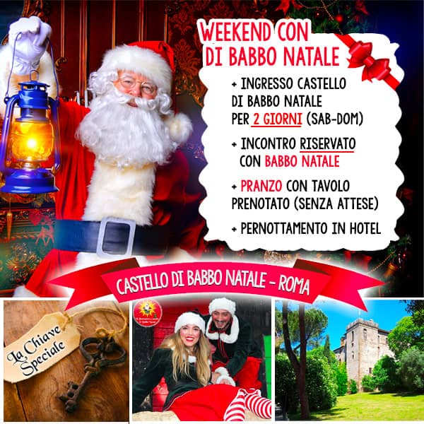 Castello di Babbo Natale Lunghezza Roma